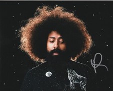 * REGGIE WATTS * signed 8x10 photo * THE LATE SHOW COMEDIAN * 3