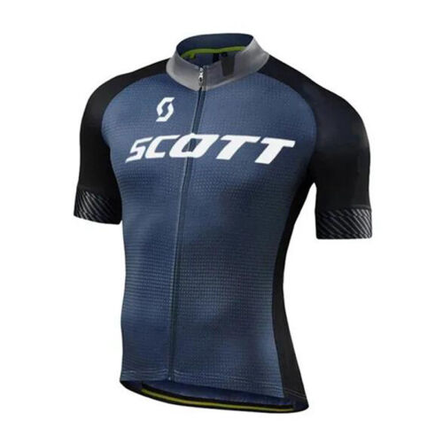 Mens Cycling Jersey Summer Outdoor Bike Shirt Short Sleeve Cycle Sports Uniform - Picture 15 of 55