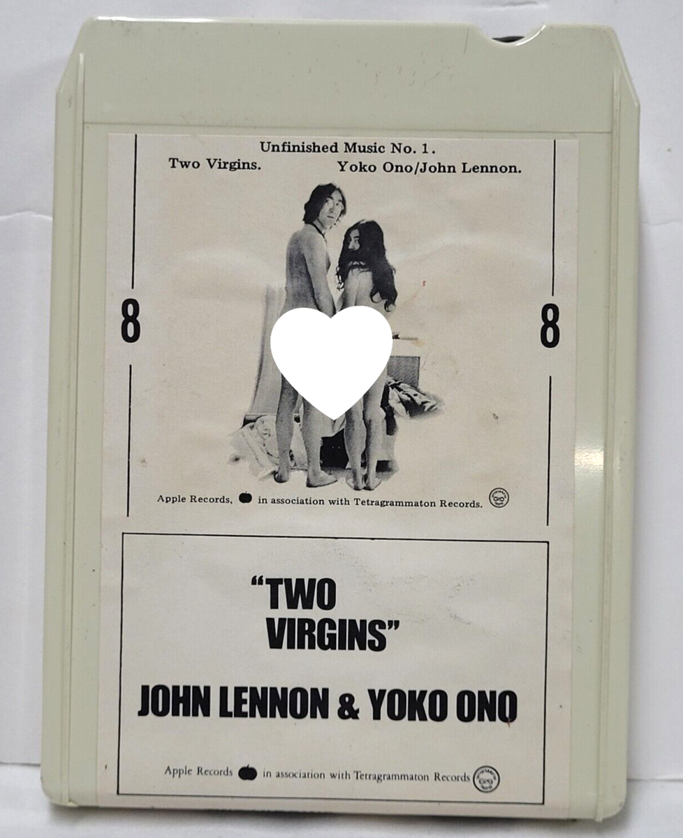 JOHN LENNON & YOKO ONO Unfinished Music No 1 Two Virgins 8-Track