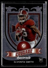 2021 Panini Prizm Draft Picks DeVonta Smith Crusade RC #165 Crimson Tide