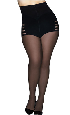 New Hose Maidenform Sexy High-Waist Body-Shaper Tights Black Q0B995 MSRP-$20. M 77478672367 | eBay