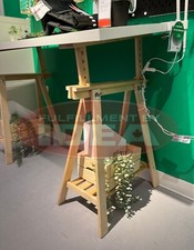Brand New IKEA MITTBACK 1X Birch Trestle 304.599.97