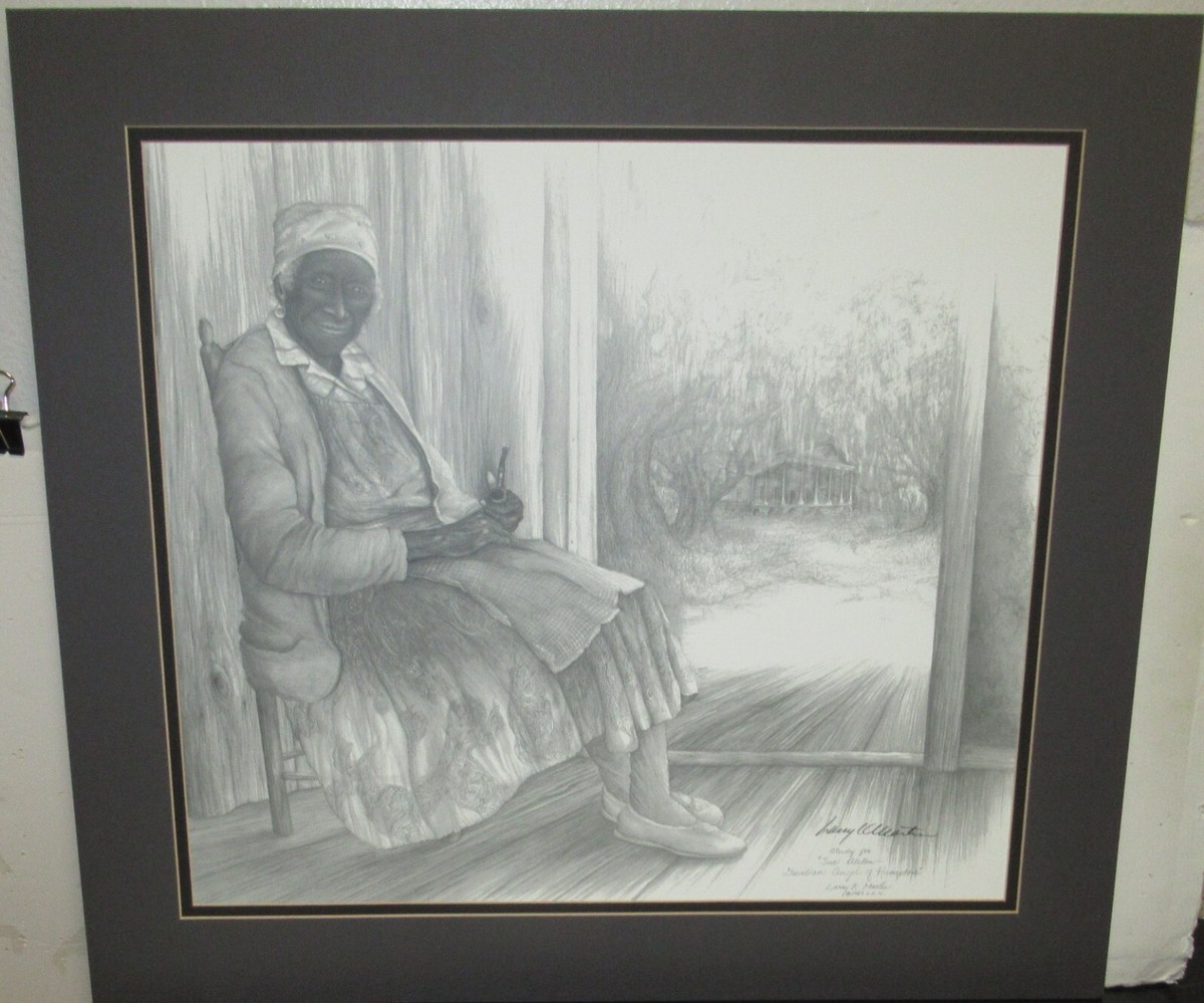 LARRY K MARTIN SUE ALSTON GUARDIAN ANGEL OF HAMPTON HAND SIGNED