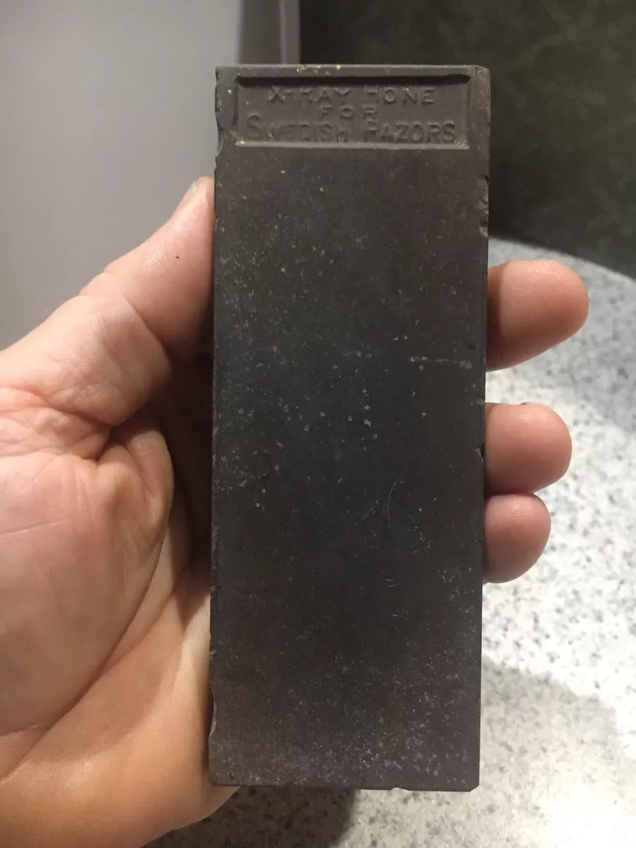 RARE X RAY HONE For Swedish Razors STRAIGHT RAZOR SHARPENING STONE