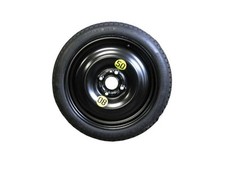 FIAT 124 SPIDER SPACE SAVER SPARE 16" WHEEL & TYRE 4 Stud + Jack & Spanner