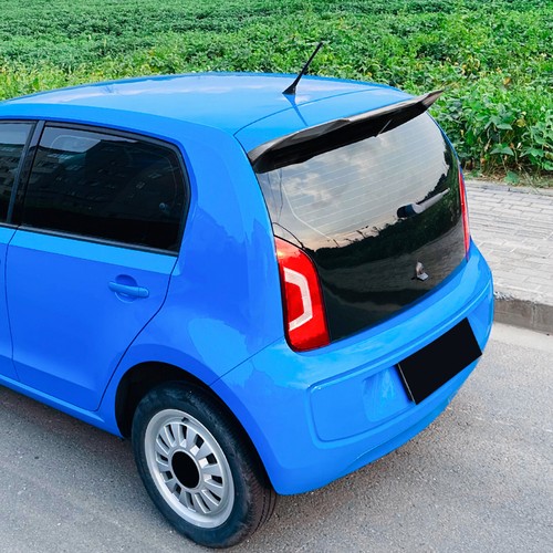 Carbon Look Car Rear Trunk Spoiler Lip For VW UP SEAT Mii Skoda Citigo 11-24 - Picture 8 of 11