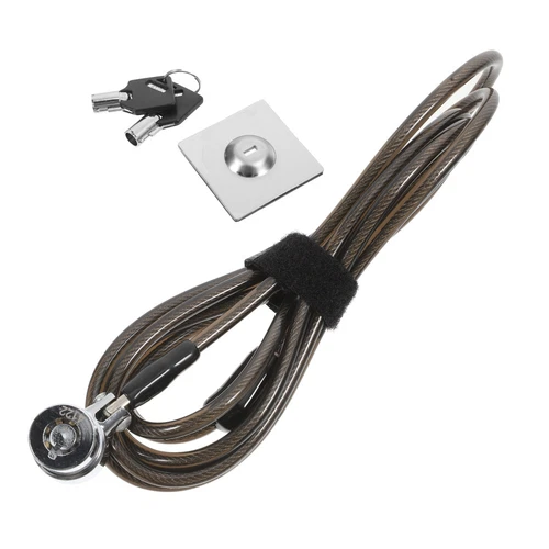  Extended Steel Cable Lock for Notebook Computer Zinc Alloy Laptop