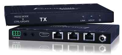 Evolution EVEXHDB2 Vanco HDBaseT HDMI Extender 4:4:4 330 Feet BRAND NEW Atlona