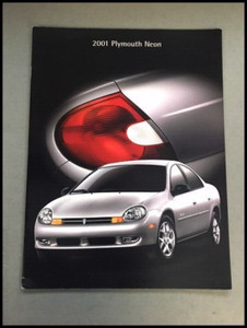 2001 Plymouth Neon 24-page Large Original Sales Brochure Catalog