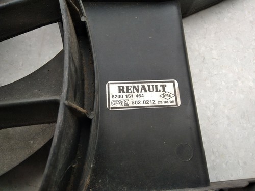 VENTILATEUR REFROIDISSEMENT MOTEUR RENAULT MEGANE II 2 PH 1 1.5 DCI 8200151464 - Picture 3 of 4