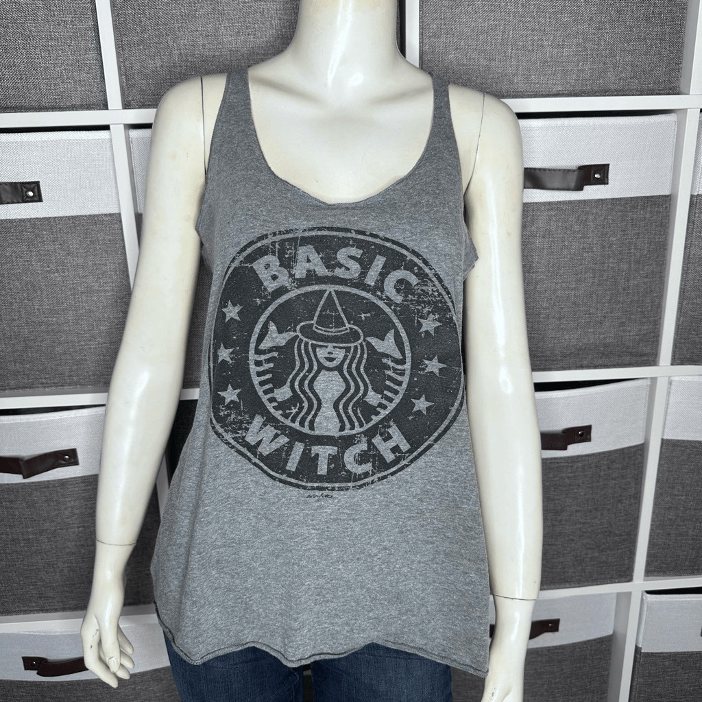 Next Level Basic Witch Racerback Tank Size Large - image 1