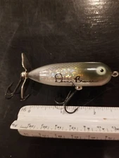 Vintage Heddon Rattlin’ Torpedo Danny Brauer Signature Fishing Lure NICE!