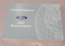 2021 Ford Bronco Sport Electrical Wiring Diagrams Service Manual
