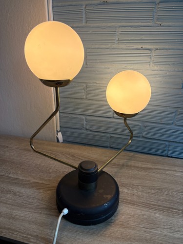 Vintage Table Space Age Sputnik Lamp Atomic Design Light Mid Century Desk UFO - Picture 18 of 21