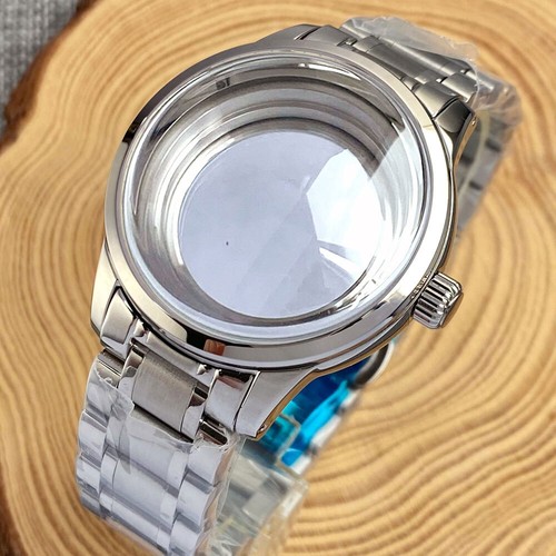 Caja de reloj pulida de 20 bares 40 mm apta para NH35NH36NH34 SKX PT doble arco cristal de zafiro - Imagen 37 de 38