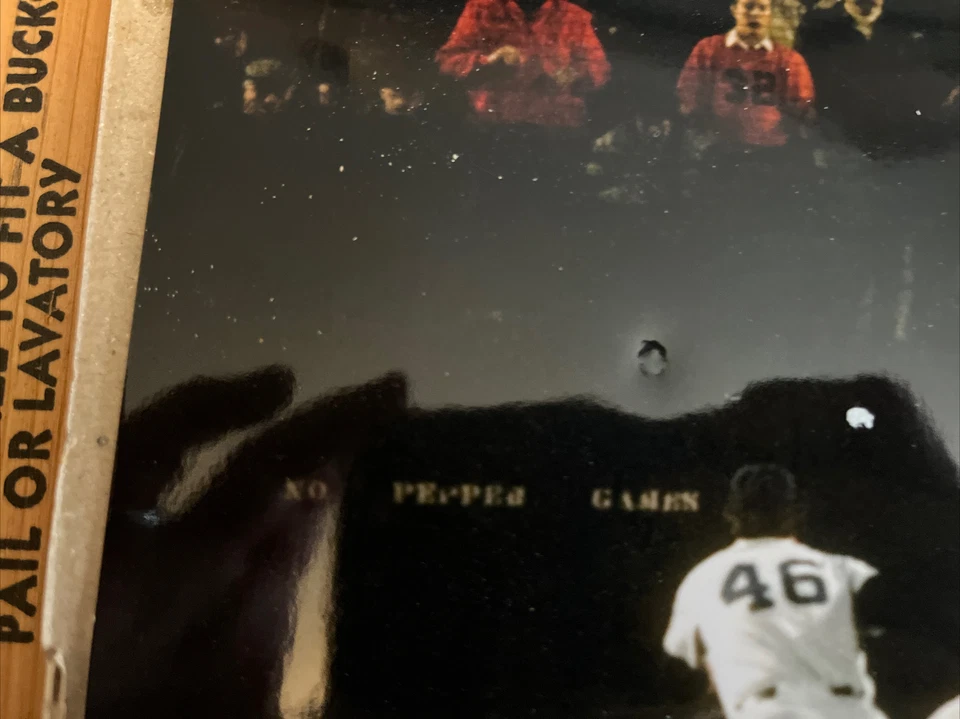 МУКИ УИЛСОН Боб Стэнли богатый немецкий 1986 подписанный 8 x 10 фото мировой серии сертификат подлинности - Изображение 4 из 4