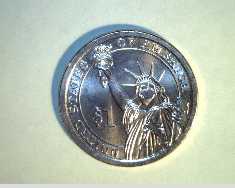 2009-P John Tyler Missing "E", In God we Trust (US-4188) - Image 2 of 3