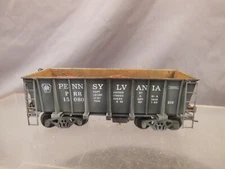 HO SCALE CUSTOM WEATHERED PRR 15080  PENNSYLVANIA ORE CAR