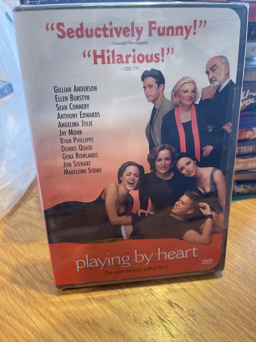 Playing By Heart (DVD, 1999) Sean Connery Angelina Jolie Gillian