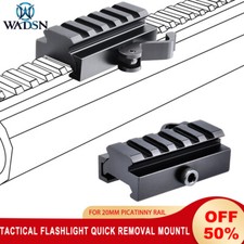 WADSN Tactical QD Scope Mount per torce T1 T2 base in metallo DBAL A2 M300 M600