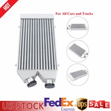 Universal Alu Intercooler 25x11x3 Front Mount 2.5 Inletoutlet Same One Side Universal Alu Intercooler 25x11x3 Front Mount 2.5 Inletoutlet Same One Side