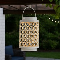 Solarleuchte Gartendeko AußEnlampe Orientalisch Led Laterne Balkonleuchte Weiß
