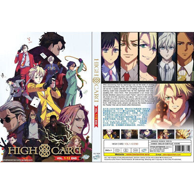 High Card - Anime DVD (1-12End) English Subtitle & All region