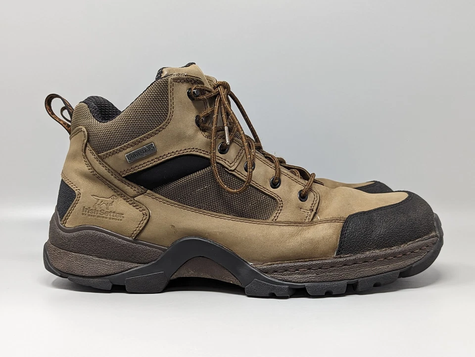 Irish Setter Red Wing Mens Tamarack Gore-Tex Chukka Rugged Boots 4804 Size 14 D - Image 3 of 4