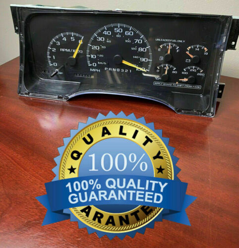 ✅ 95-1998 chevy gmc truck suburban tahoe yukon instrument cluster 1500 2500 3500 - Picture 1 of 2