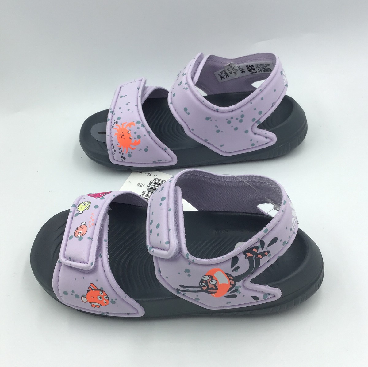 ADIDAS AltaSwim I Toddler Girls Swim Nation EG2181 Sandals Lilac