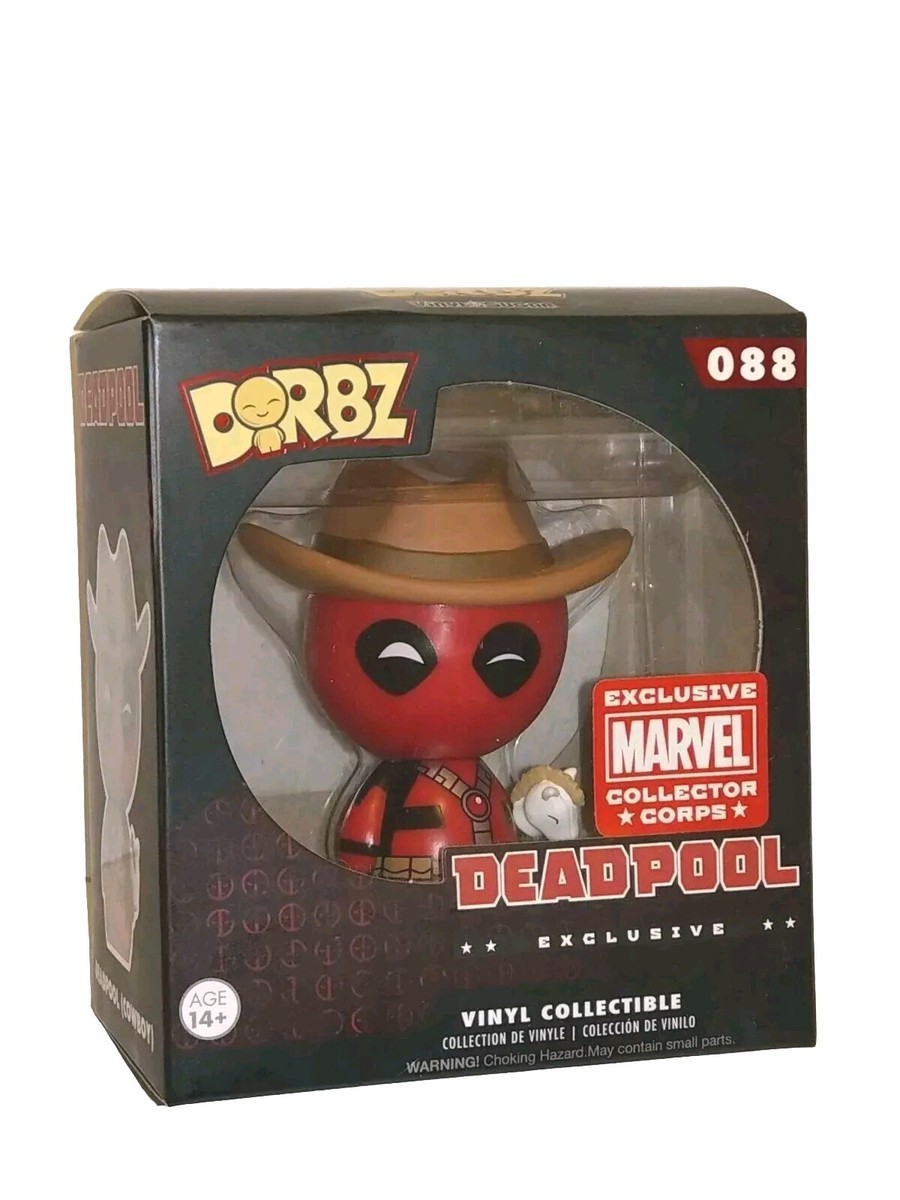 DEADPOOL COWBOY DORBZ VINYL FIGURE #088 MARVEL CORPS