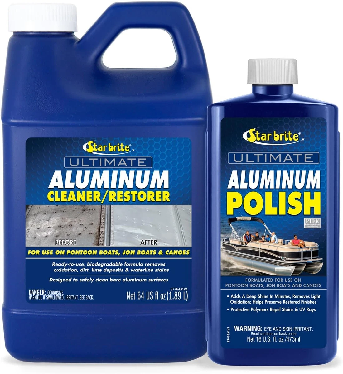 Ultimate Aluminum Cleaner & Restorer - Safely Clean Pontoon Boats