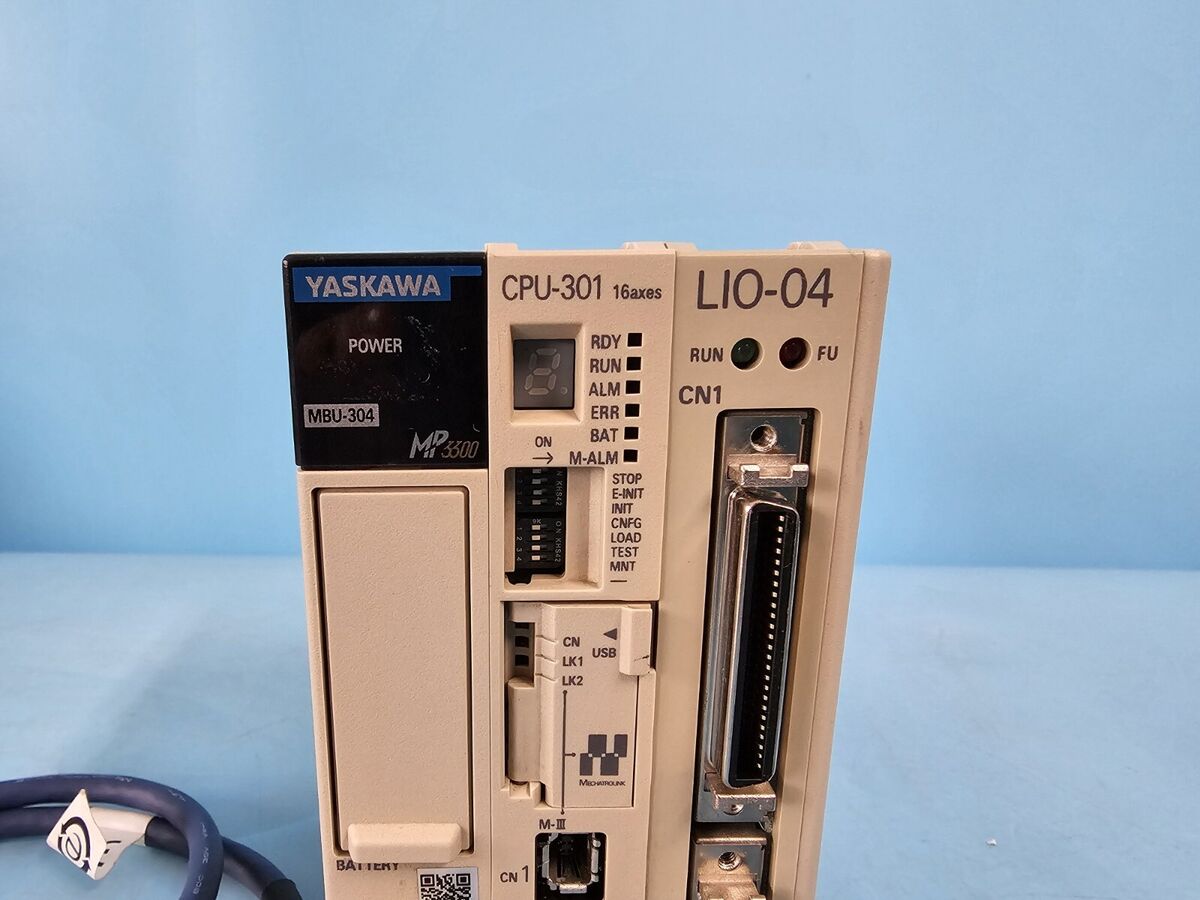 1PC YASKAWA MP3300 JEPMC-BU3304-E , MBU-304 , CPU-301 , LIO 1PC YASKAWA MP3300 JEPMC-BU3304-E , MBU-304 , CPU-301 , LIO