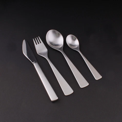 Stelton Maya Cutlery Set. Stainless Steel. Tias Eckhoff. 1962. 24 pieces. NEW!