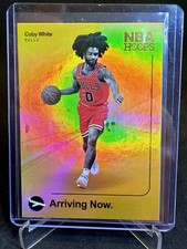 2019-20 Hoops Arriving Now Holo COBY WHITE RC Rookie Insert