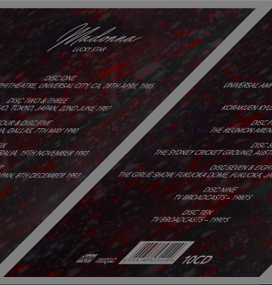 Madonna - Lucky Star - 10 CD Live Set | eBay