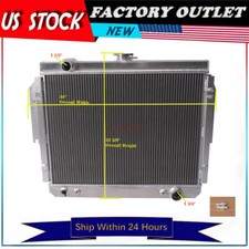 18x26 All Aluminum Radiator For Dodge Dw 100150250350 Ramcharger 1979-1993