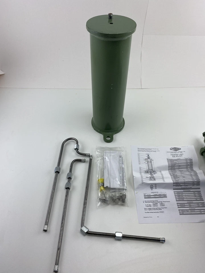 Spence Circor SPENCE ENGINEERING D2 OPERADOR PILOTO REDUCTOR DE PRESIÓN Foto 2 de 4