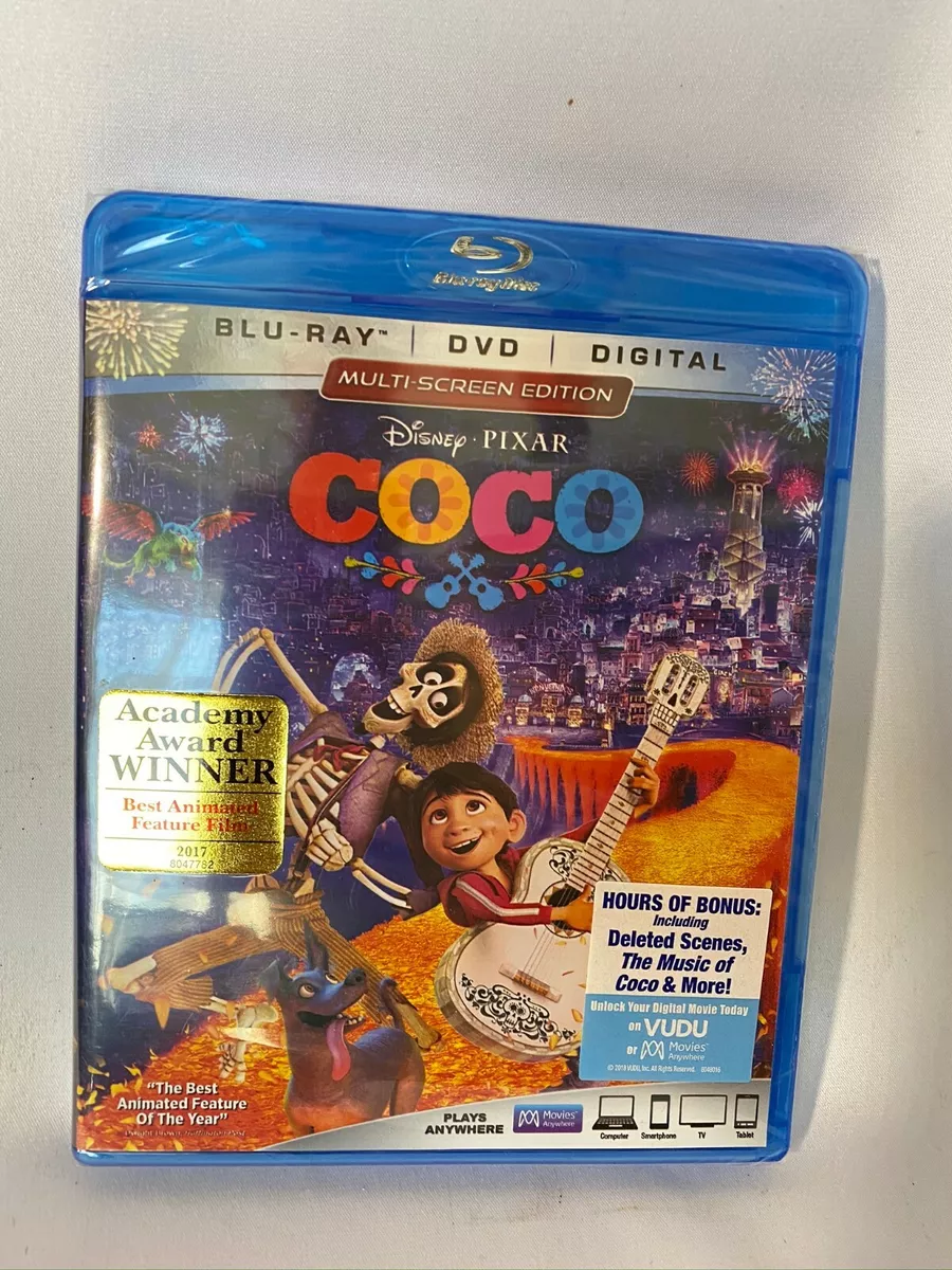 Disney s COCO DVD BLU RAY DIGITAL NEW Animated eBay