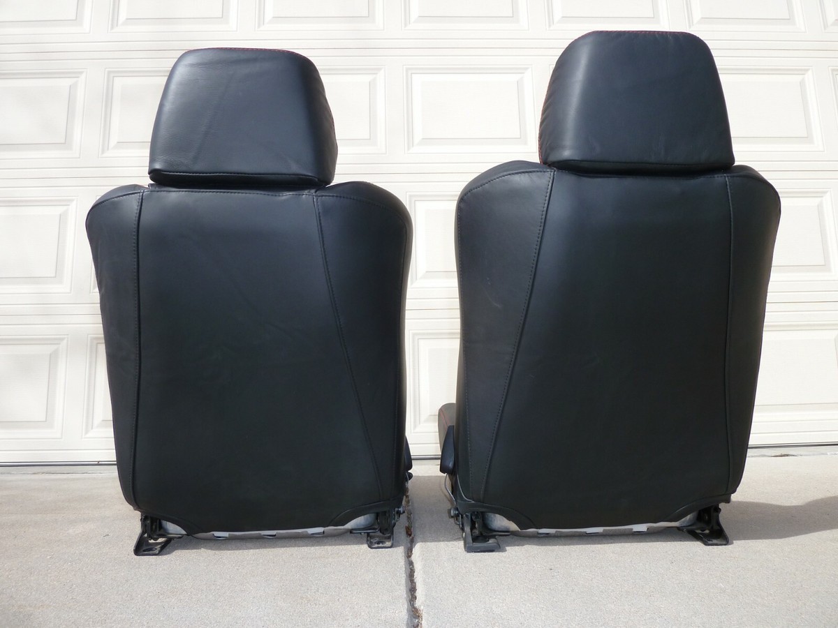 NEW Leather 1991-2005 Acura NSX Factory Seats Perforated Black Red