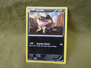 Pokemon Trading Card - Flashfire: Sandile 56/106