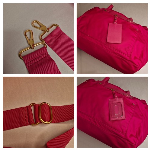 Marc by Marc Jacobs Large Boston Style Bag Pink with Shoulder Strap Hardly Used - Picture 19 of 24