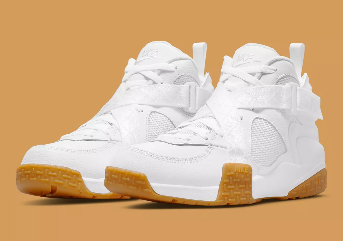 Nike Air Raid White Gum Basketball Shoes