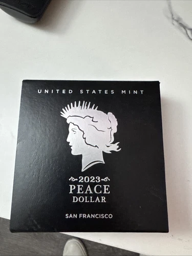 2023 $1 Proof Silver Peace Dollar - San Francisco - Silver Coin in OGP