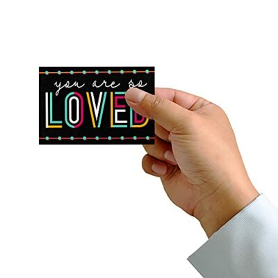 Dicksons You Are So Loved Bookmarks - Pack Of 24 Cardstock Keepsake Bookmarks 3x2 Inches