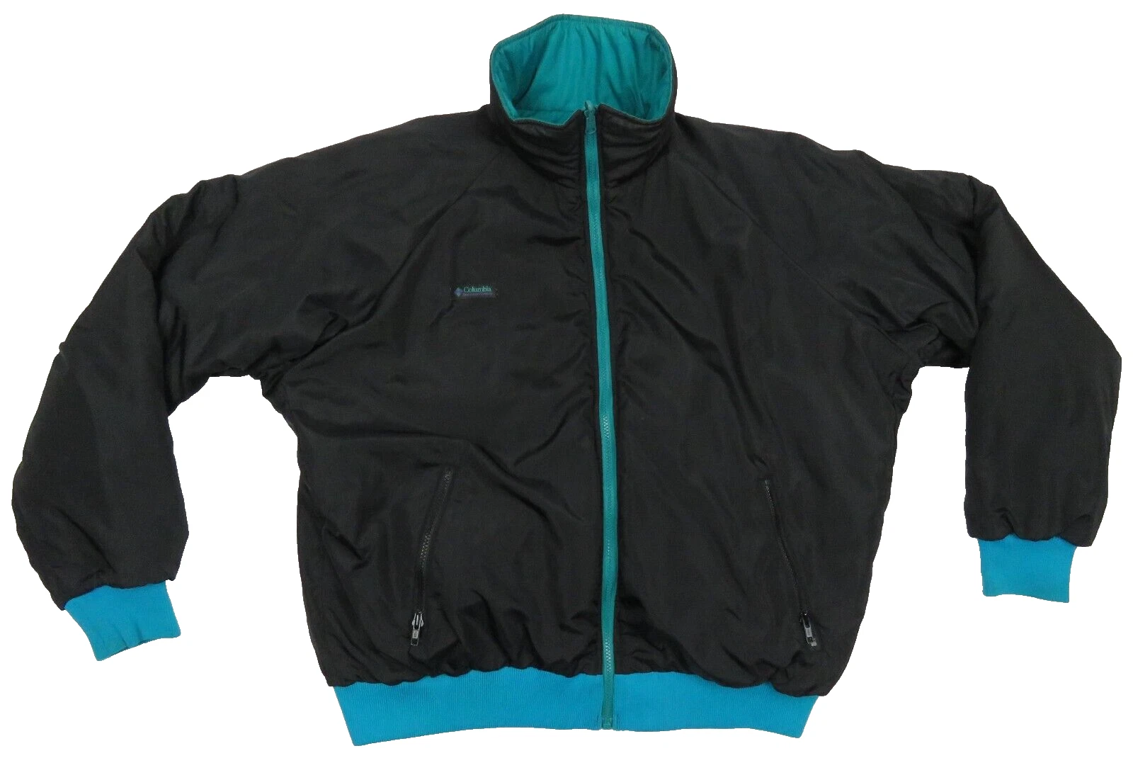 Vintage Columbia Snow Ski Reversible Insulated Full Zip Jacket XL