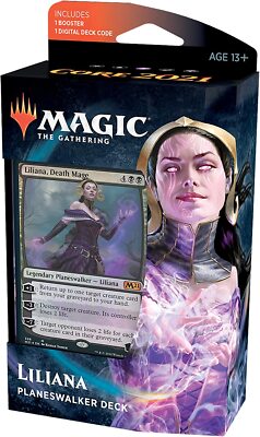 NEW Magic The Gathering Core Set 2021 Liliana Death Mage