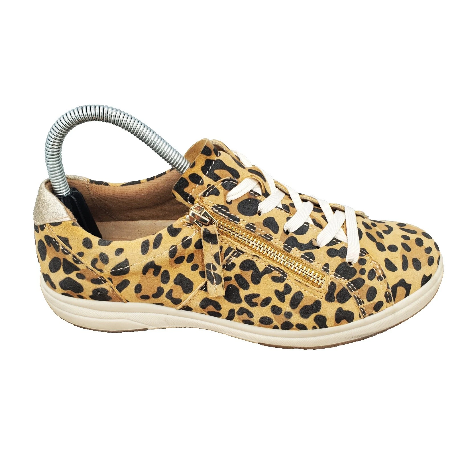 Zapatillas Deportivas Cuero Marrón Earth para Mujeres