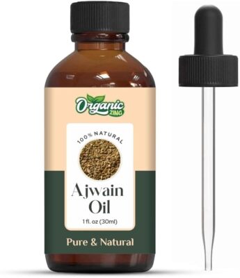 Organic Zing Ajwain Essential Oil | 100% Pure & Natural 30ml-118ml