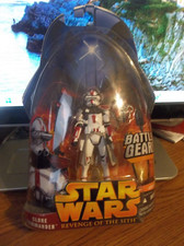 Star Wars EP 3 Revenge Of The Sith Clone Commander # 33 2005 "BRAND NEW" RED